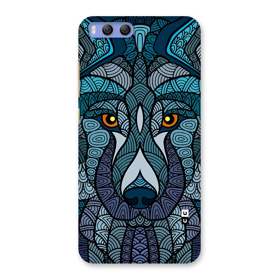 Ethnic Wolf Art Illustration Back Case for Xiaomi Mi 6