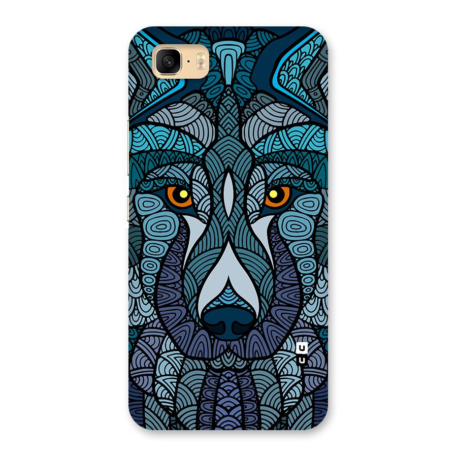 Ethnic Wolf Art Illustration Back Case for Zenfone 3s Max