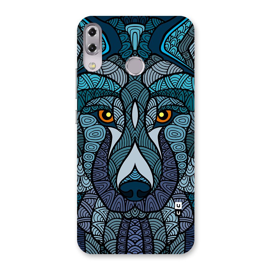 Ethnic Wolf Art Illustration Back Case for Zenfone 5Z
