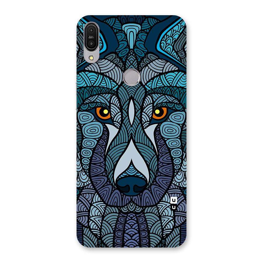Ethnic Wolf Art Illustration Back Case for Zenfone Max Pro M1
