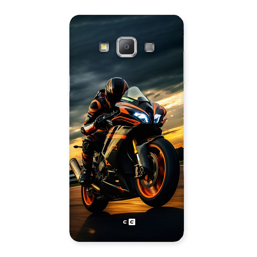 Evening Highway Back Case for Galaxy A7
