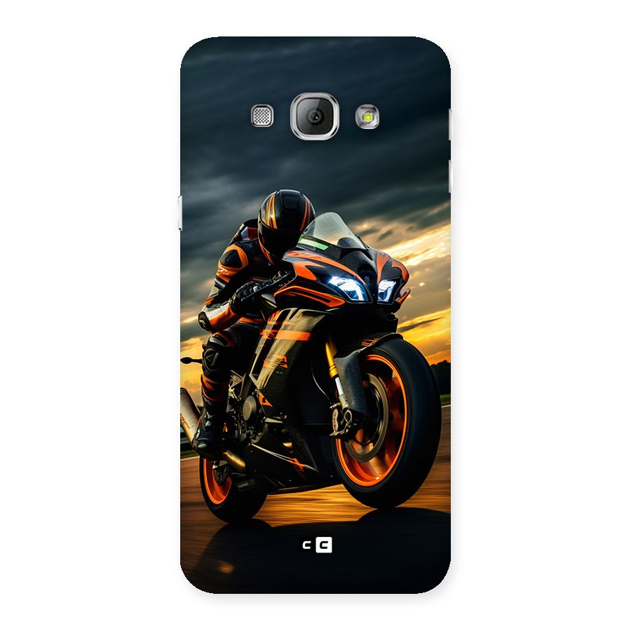 Evening Highway Back Case for Galaxy A8