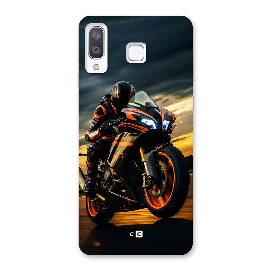 Evening Highway Back Case for Galaxy A8 Star