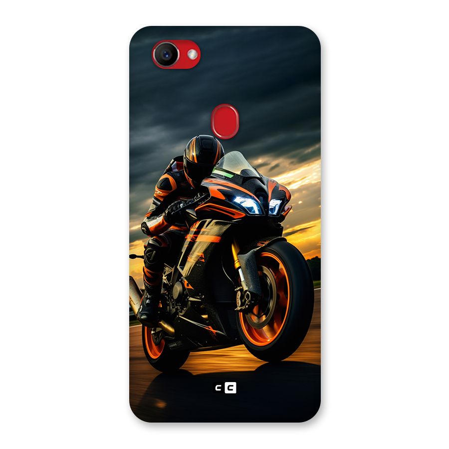 Evening Highway Back Case for Oppo F7
