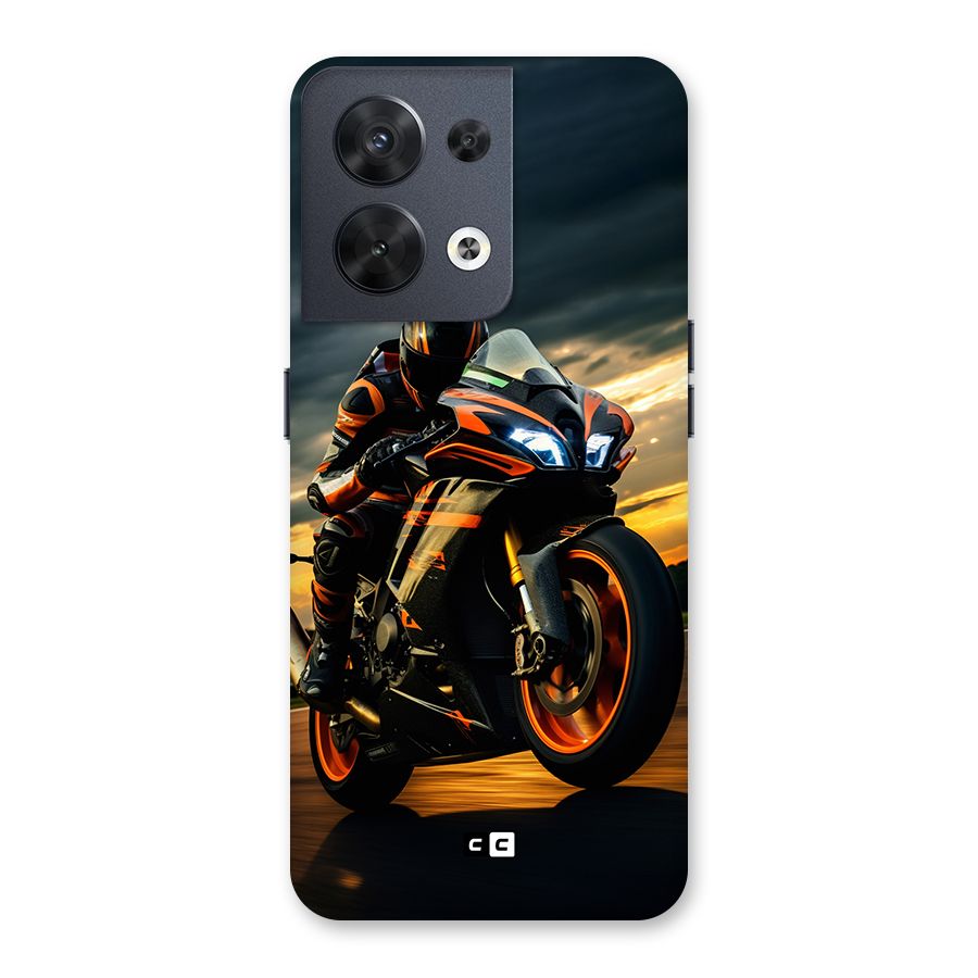 Evening Highway Back Case for Oppo Reno8 5G