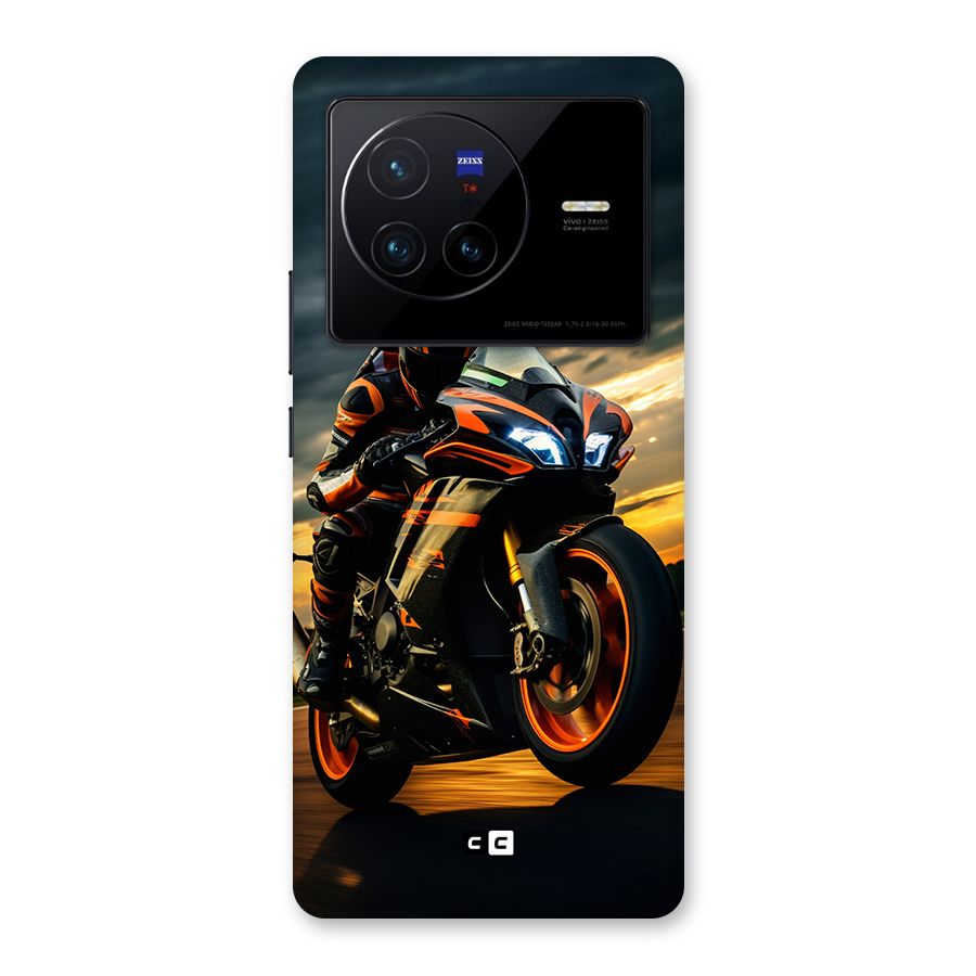 Evening Highway Back Case for Vivo X80