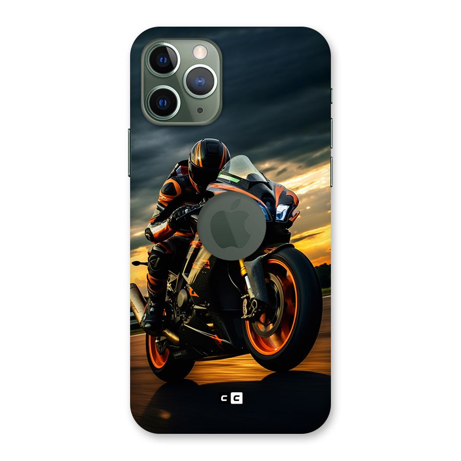 Evening Highway Back Case for iPhone 11 Pro Logo Cut