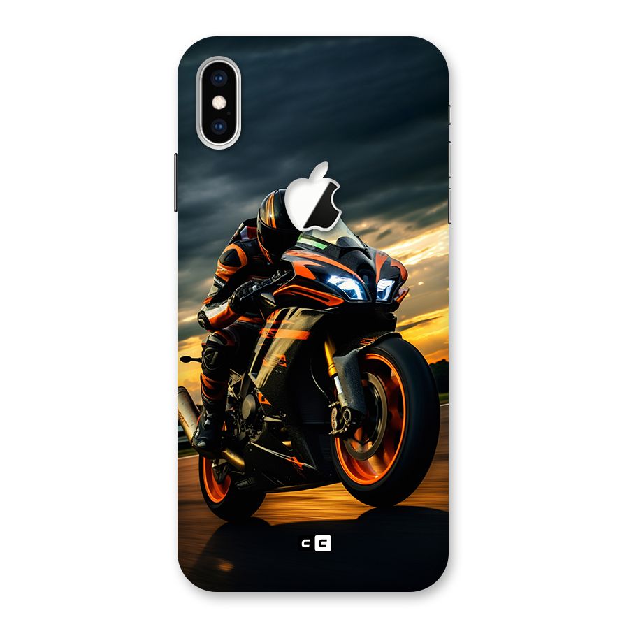 Evening Highway Back Case for iPhone XS Max Apple Cut