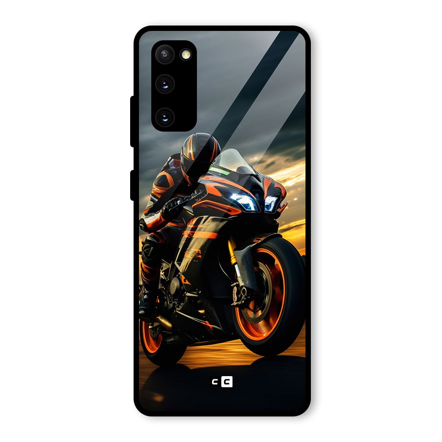 Evening Highway Glass Back Case for Galaxy S20 FE 5G
