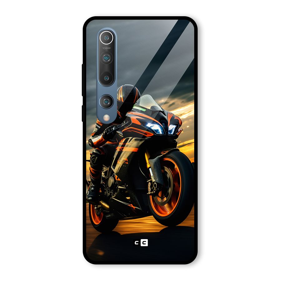 Evening Highway Glass Back Case for Mi 10