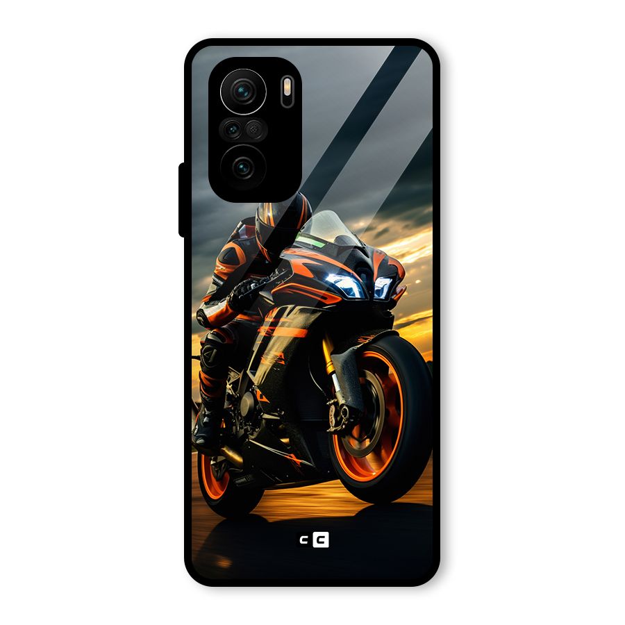Evening Highway Glass Back Case for Mi 11X Pro