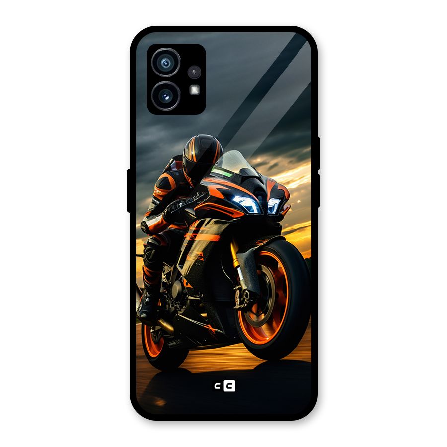 Evening Highway Glass Back Case for Nothing Phone 1