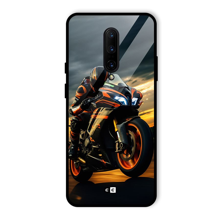 Evening Highway Glass Back Case for OnePlus 7 Pro