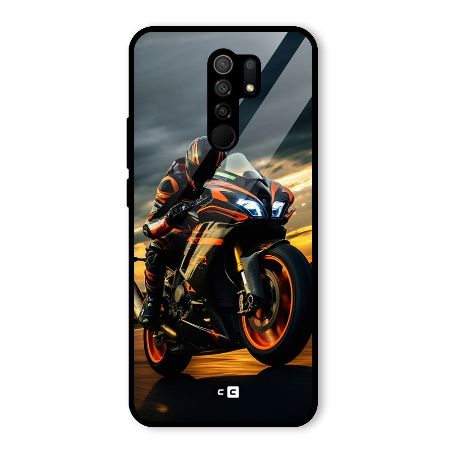 Evening Highway Glass Back Case for Poco M2