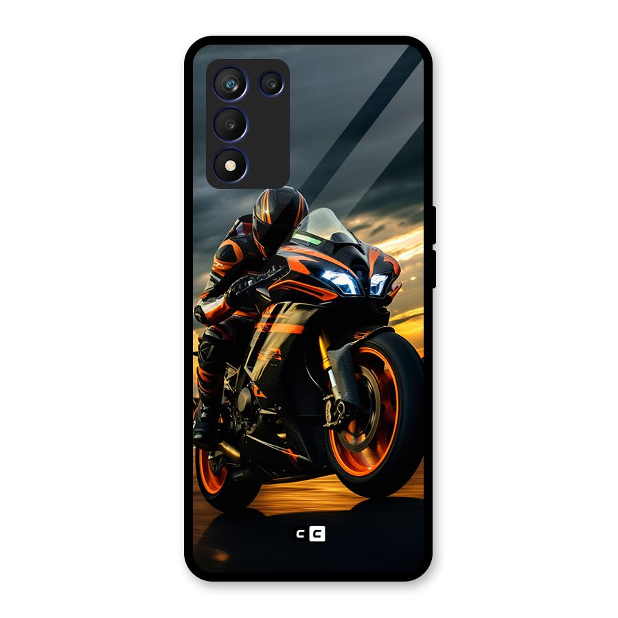 Evening Highway Glass Back Case for Realme 9 5G Speed