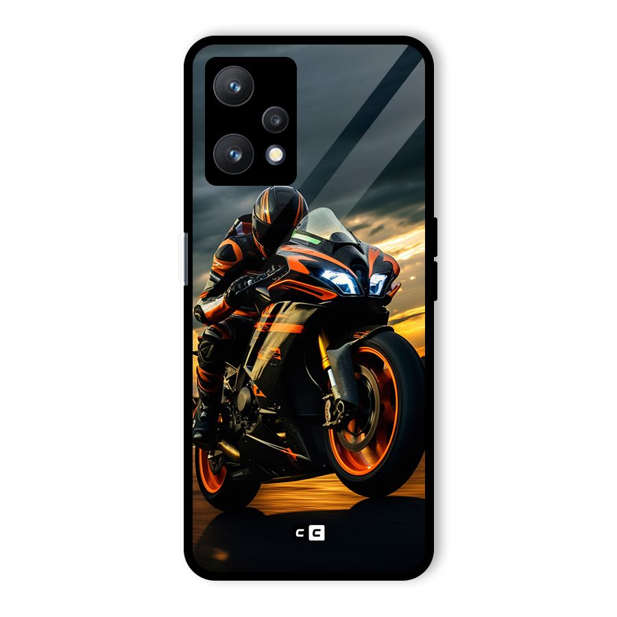 Evening Highway Glass Back Case for Realme 9 Pro 5G