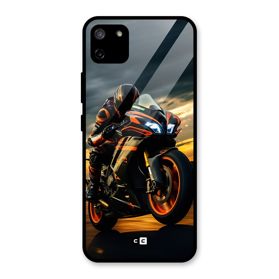 Evening Highway Glass Back Case for Realme C11