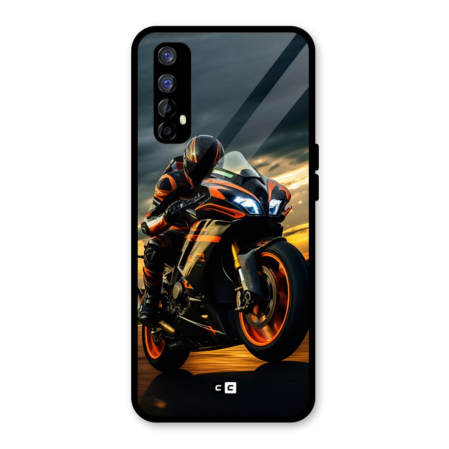 Evening Highway Glass Back Case for Realme Narzo 20 Pro