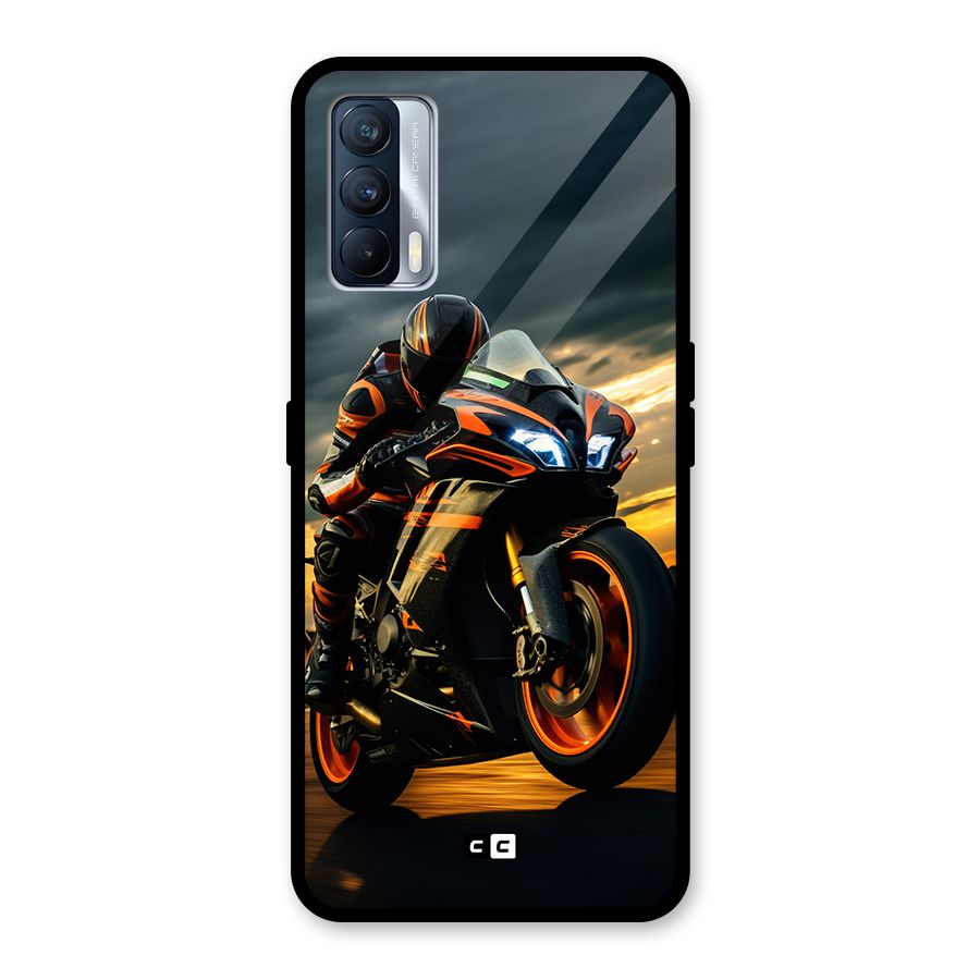 Evening Highway Glass Back Case for Realme X7