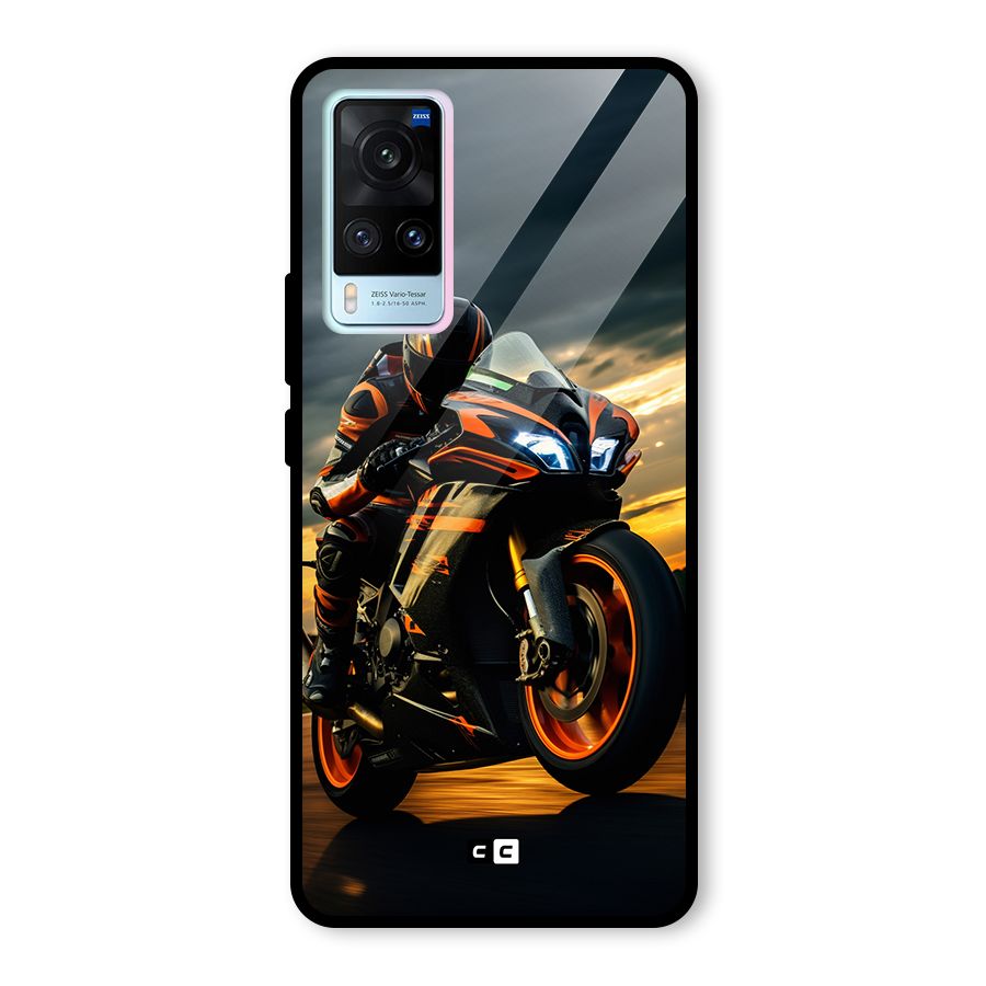 Evening Highway Glass Back Case for Vivo X60