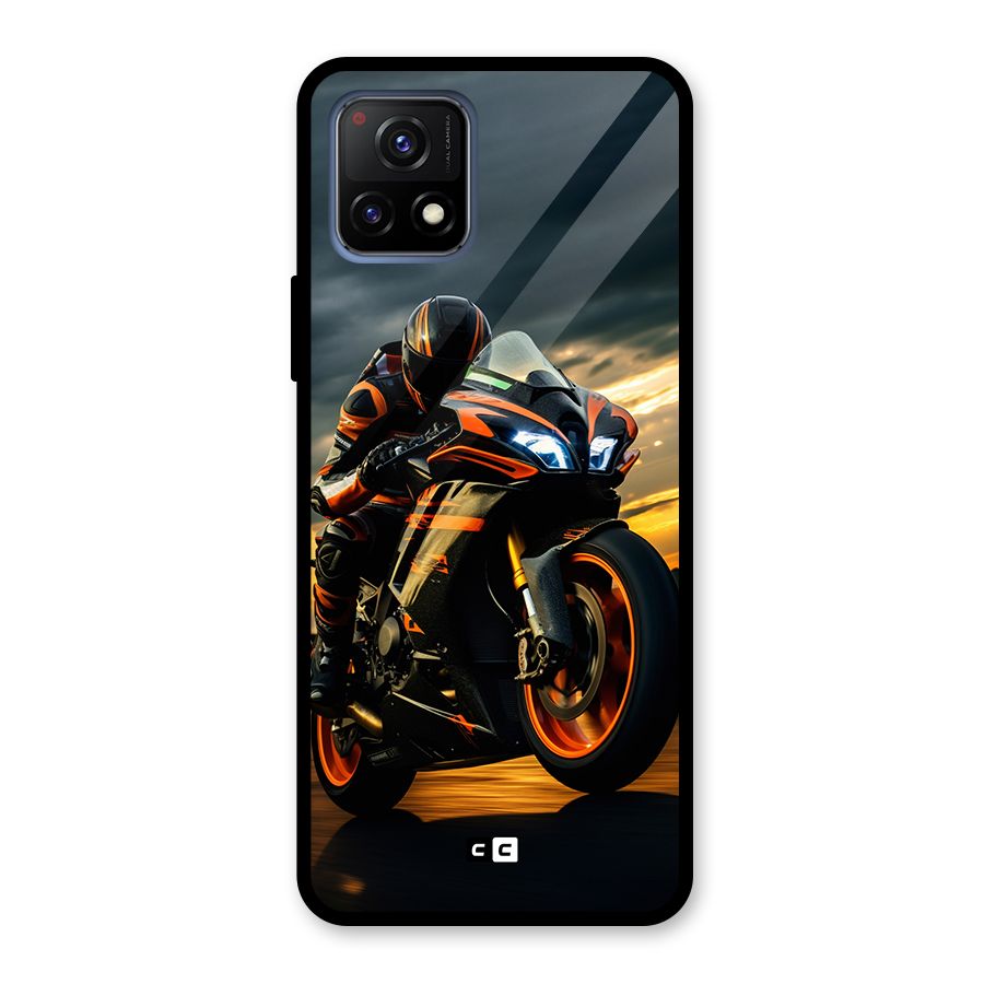 Evening Highway Glass Back Case for Vivo Y72 5G