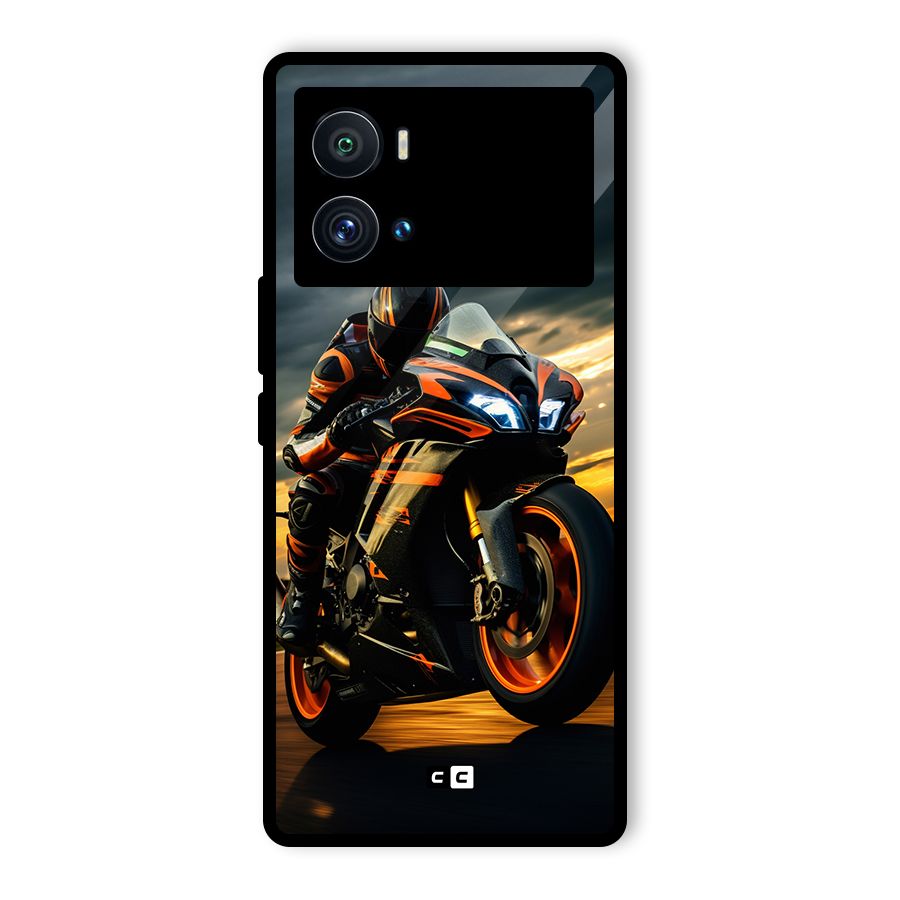 Evening Highway Glass Back Case for Vivo iQOO 9 Pro