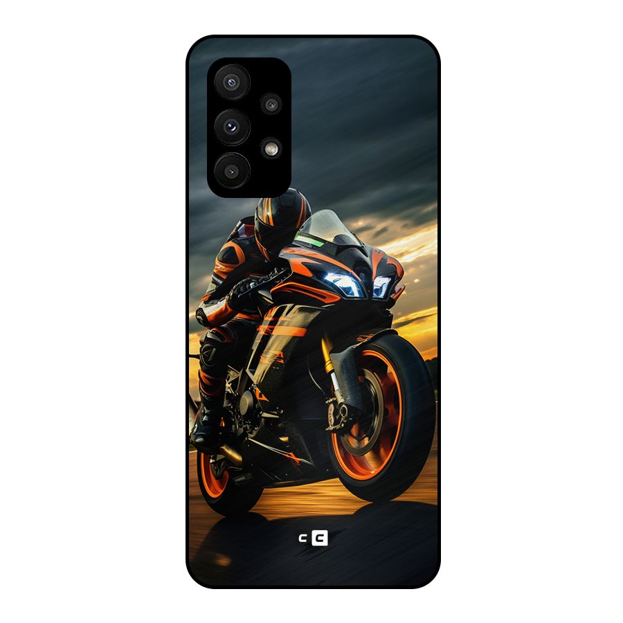 Evening Highway Metal Back Case for Galaxy A23