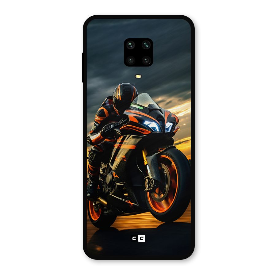 Evening Highway Metal Back Case for Poco M2