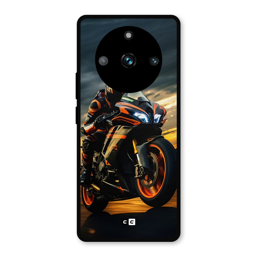 Evening Highway Metal Back Case for Realme 11 Pro