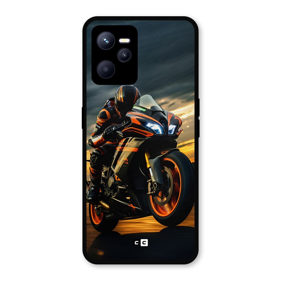 Evening Highway Metal Back Case for Realme C35