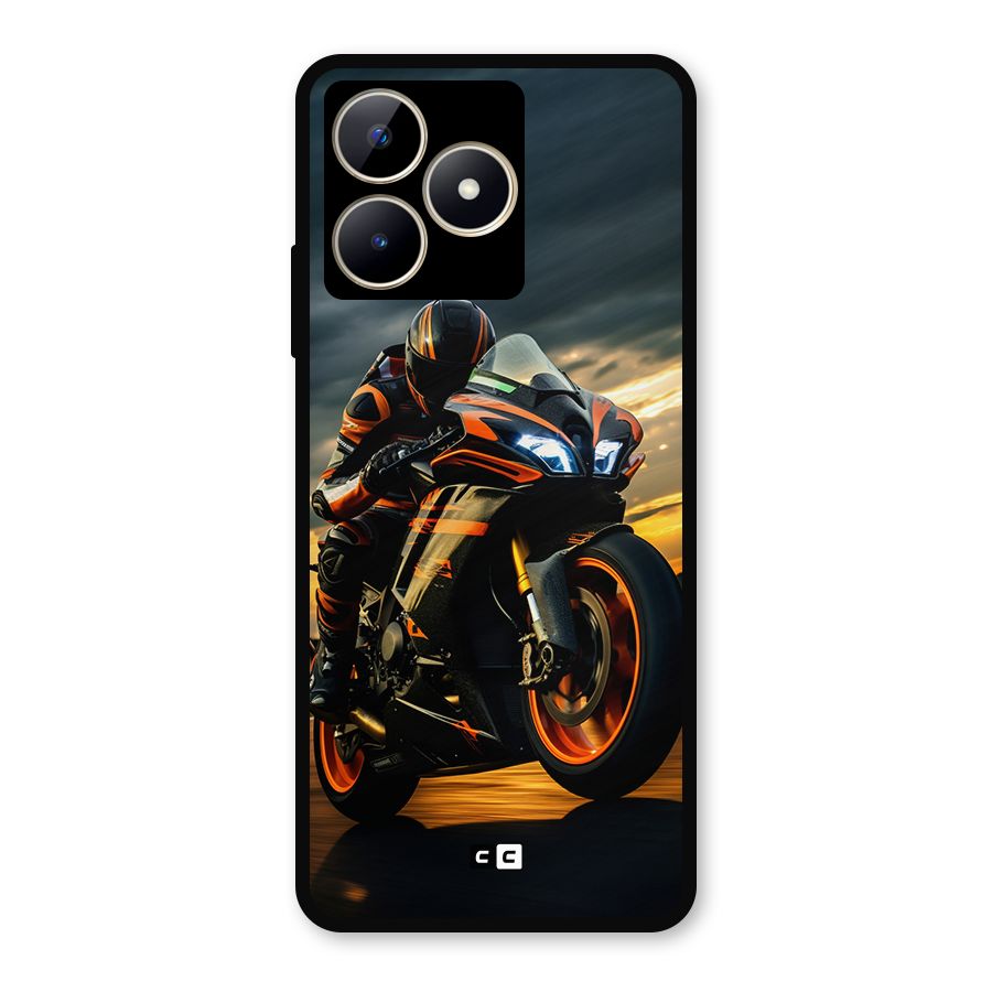 Evening Highway Metal Back Case for Realme C53