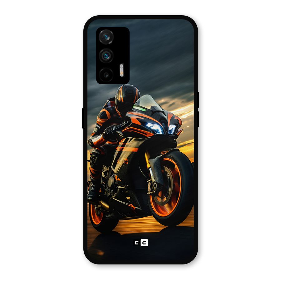Evening Highway Metal Back Case for Realme GT 5G