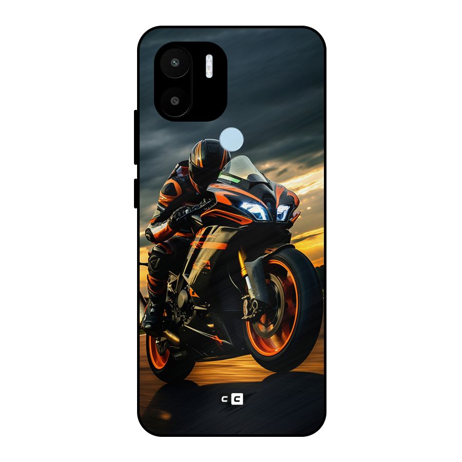 Evening Highway Metal Back Case for Redmi A2+