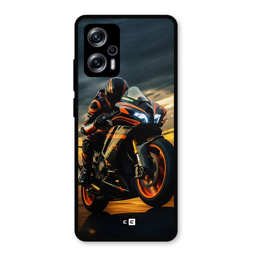 Evening Highway Metal Back Case for Redmi K50i