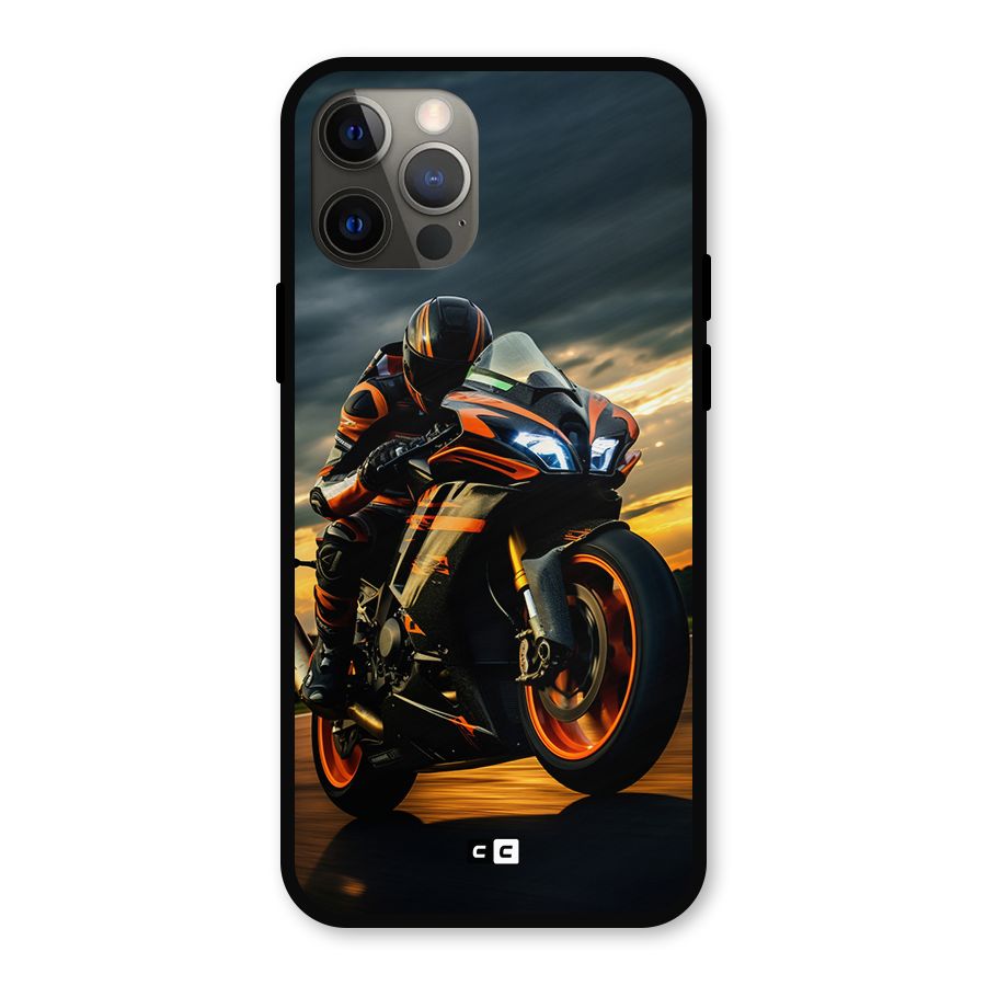 Evening Highway Metal Back Case for iPhone 12 Pro