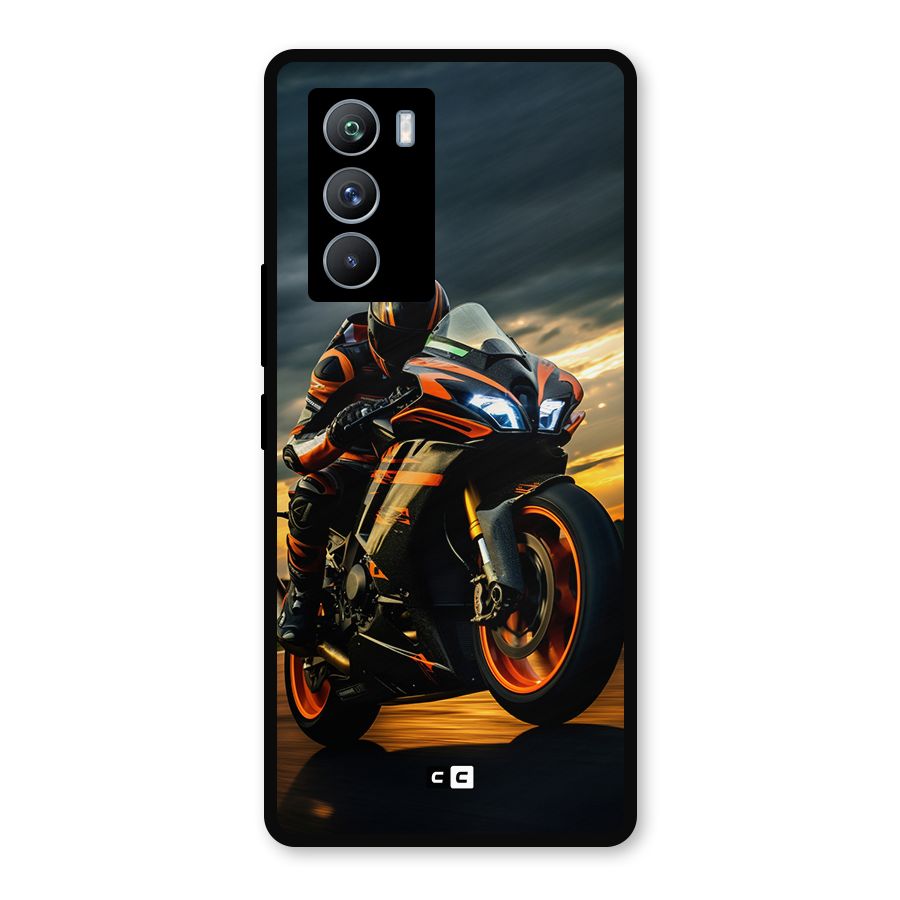 Evening Highway Metal Back Case for iQOO 9 SE