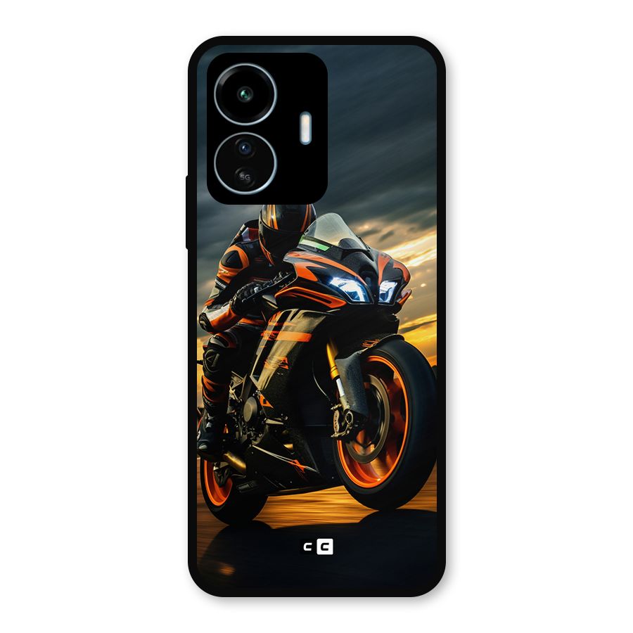 Evening Highway Metal Back Case for vivo iQOO Z6 Lite 5G