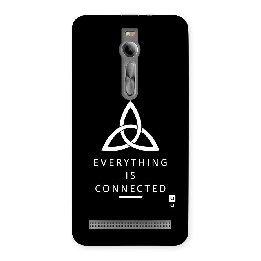 Everything is Connected Typography Back Case for Asus Zenfone 2