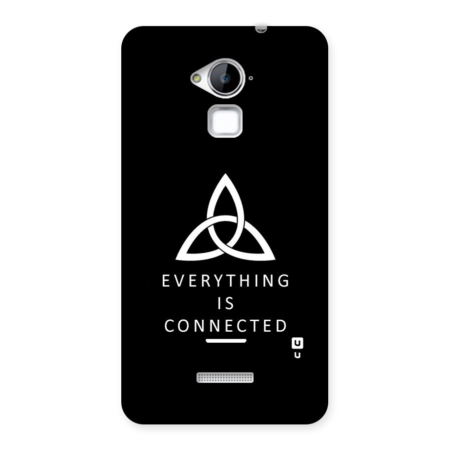 Everything is Connected Typography Back Case for Coolpad Note 3