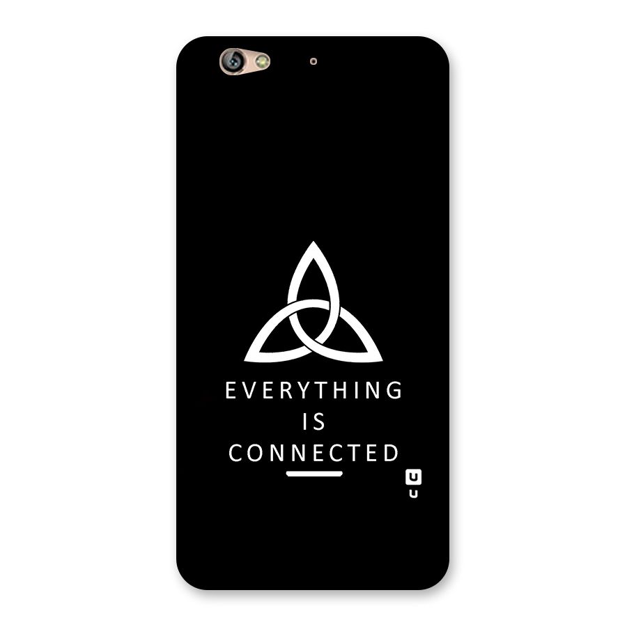 Everything is Connected Typography Back Case for Gionee S6