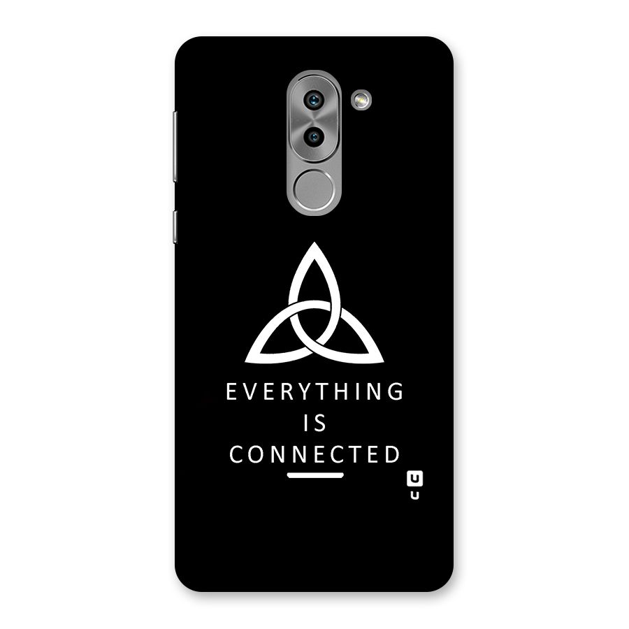 Everything is Connected Typography Back Case for Honor 6X