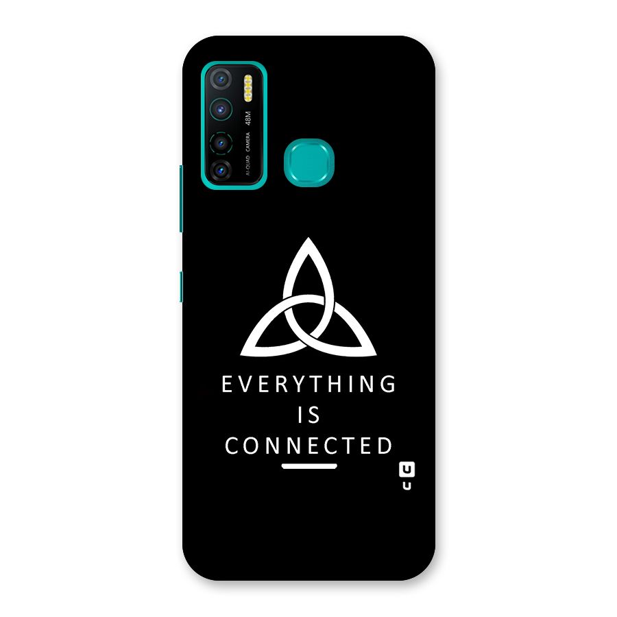 Everything is Connected Typography Back Case for Infinix Hot 9 Pro