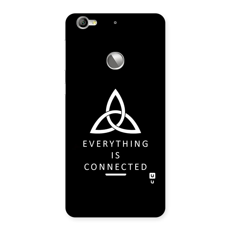 Everything is Connected Typography Back Case for LeTV Le 1s