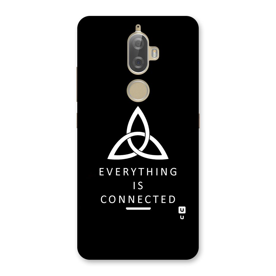 Everything is Connected Typography Back Case for Lenovo K8 Plus
