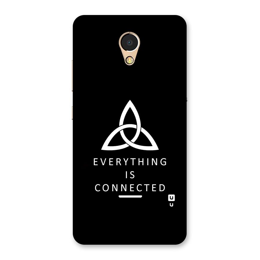 Everything is Connected Typography Back Case for Lenovo P2