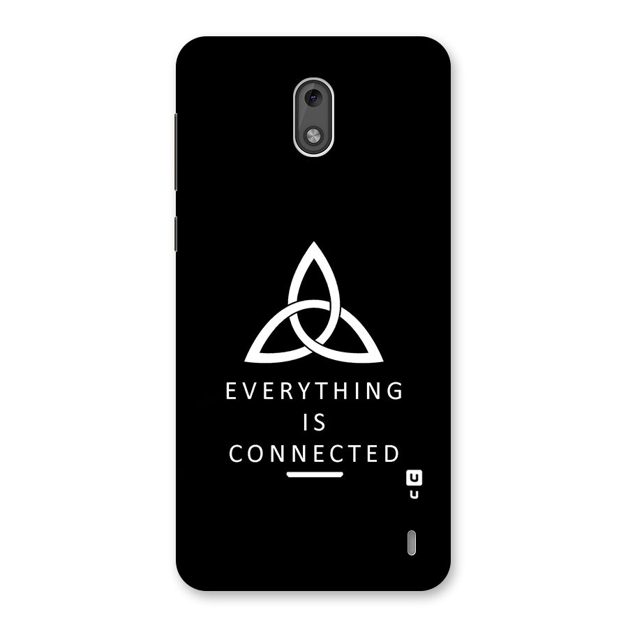 Everything is Connected Typography Back Case for Nokia 2