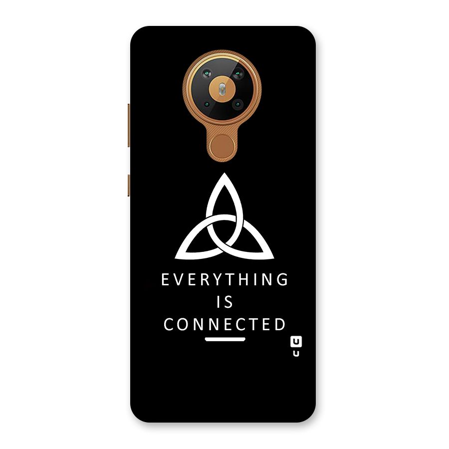 Everything is Connected Typography Back Case for Nokia 5.3