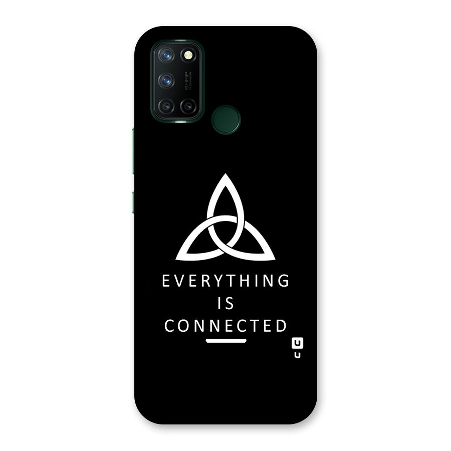 Everything is Connected Typography Back Case for Realme 7i