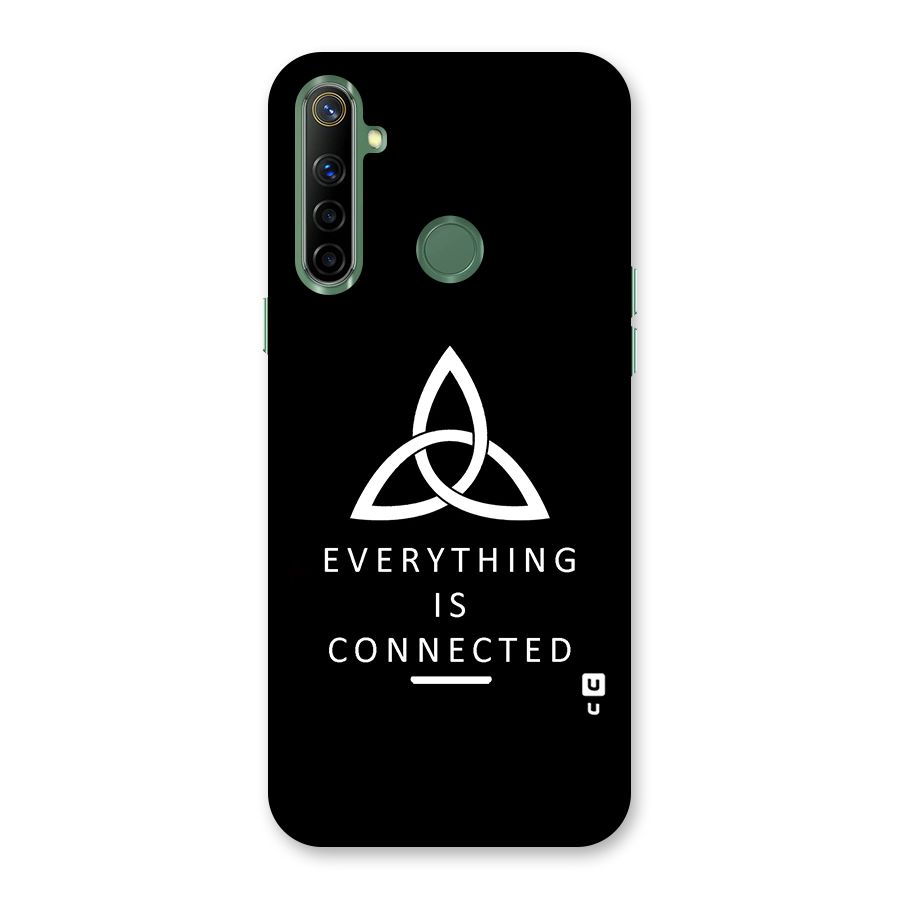 Everything is Connected Typography Back Case for Realme Narzo 10