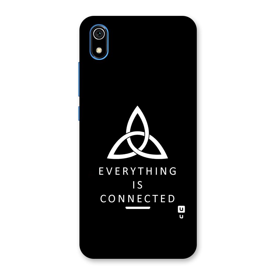 Everything is Connected Typography Back Case for Redmi 7A